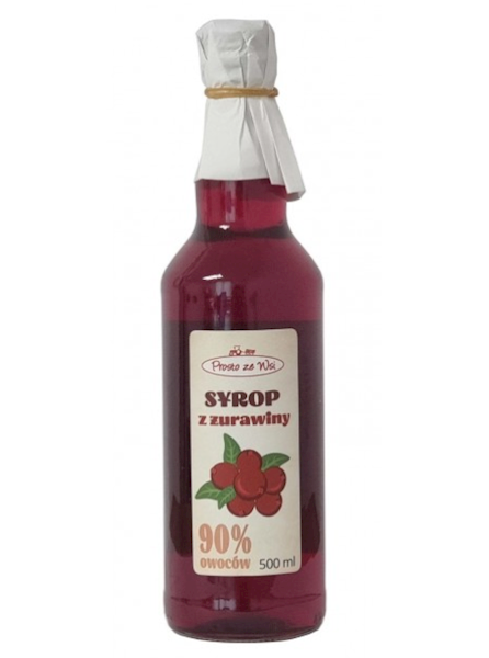 Syrop z żurawiny 500 ml