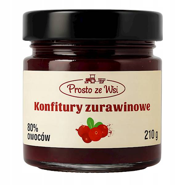Konfitury żurawinowe 210 g