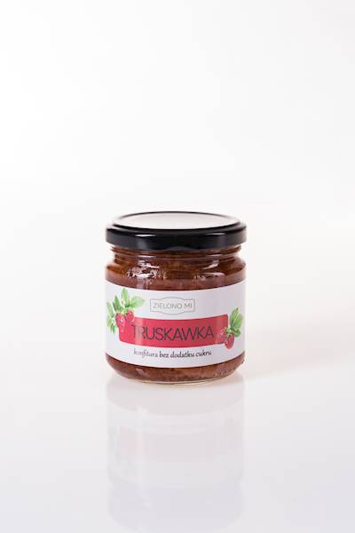 Truskawka konfitura BEZ CUKRU 