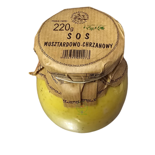 Sos musztardowo - chrzanowy 220g