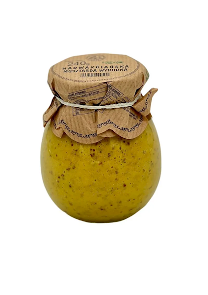 Nadwarciańska musztarda Wyborna 240g