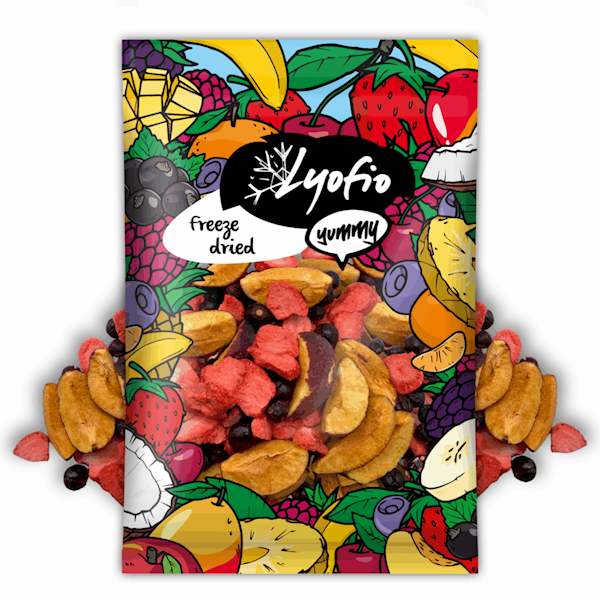 LIOFILIZOWANA MIESZANKA OGRODOWA 90g 