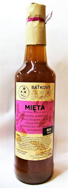 MIĘTA koncentrat napoju 0,5l