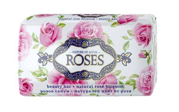 Odżywcze mydło z płatkami róży Rose 150g