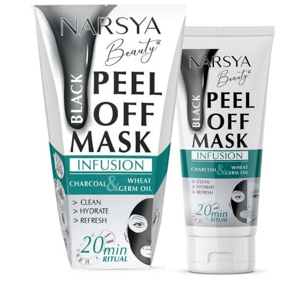 Czarna maska do twarzy Peel Off
