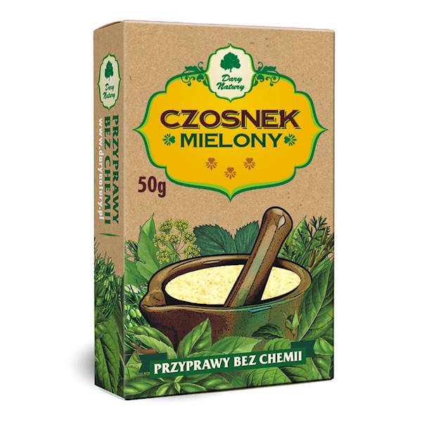 Czosnek mielony 50g (kartonik)