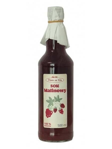 Sok Malinowy 500ml
