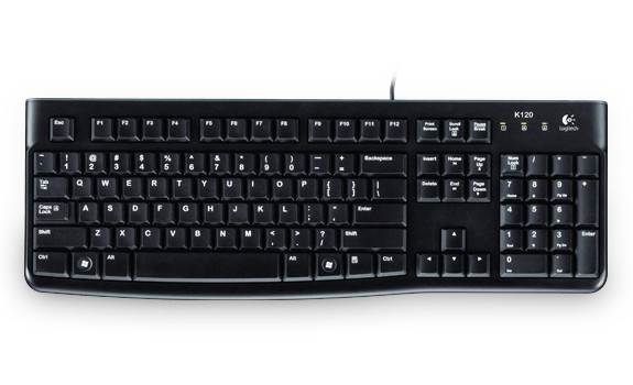 Klawiatura przewodowa Logitech K120