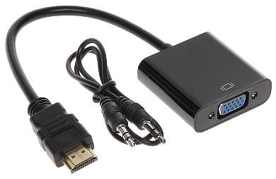 Adapter, Konwerter HDMI -> VGA