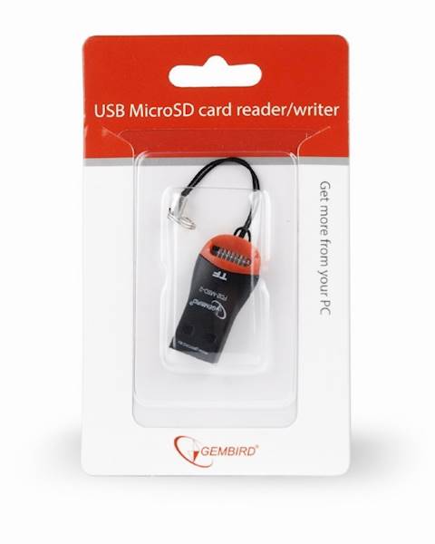 Czytnik kart microSD na USB Gembird