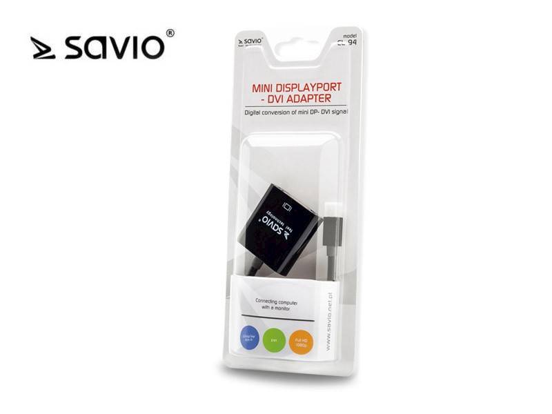 Adapter mini DisplayPort -> DVI CL-94