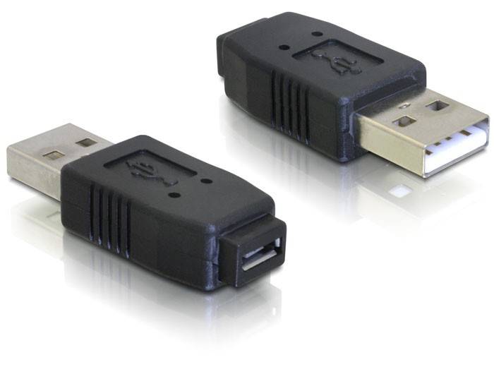 Adapter micro USB F -> USB AM