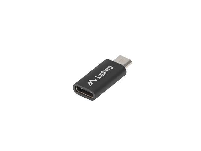 Adapter USB gniazdo Typ C ->  wtyk micro USB