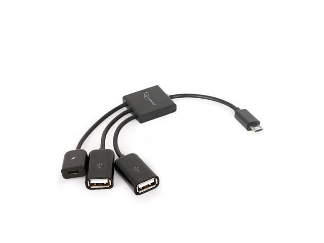 Hub micro USB 2x USB A + Micro USB OTG