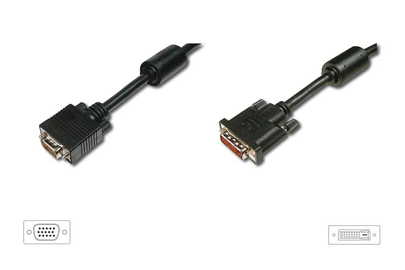 Kabel Assmann DVI - VGA | 2m