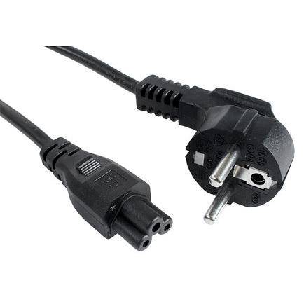 Kabel zasilający do notebooka koniczynka | 1m