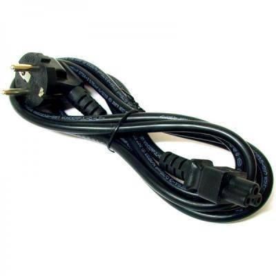 Kabel zasilający do notebooka koniczynka | 1m