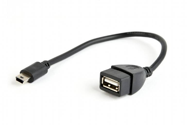 Kabel Adapter OTG mini USB -> USB A(F) OTG  
