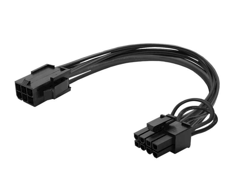 Kabel zasilający PCI-Express 6PIN -> 8PIN (6+2)