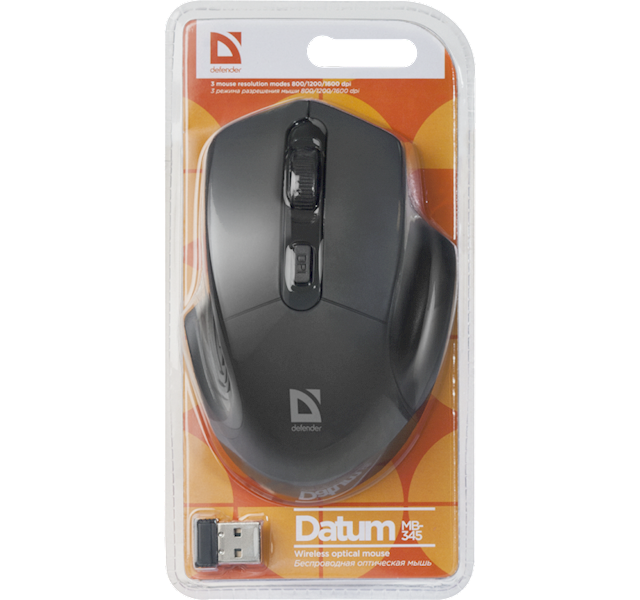 Mysz bezprzewodowa Defender Datum MB-345 