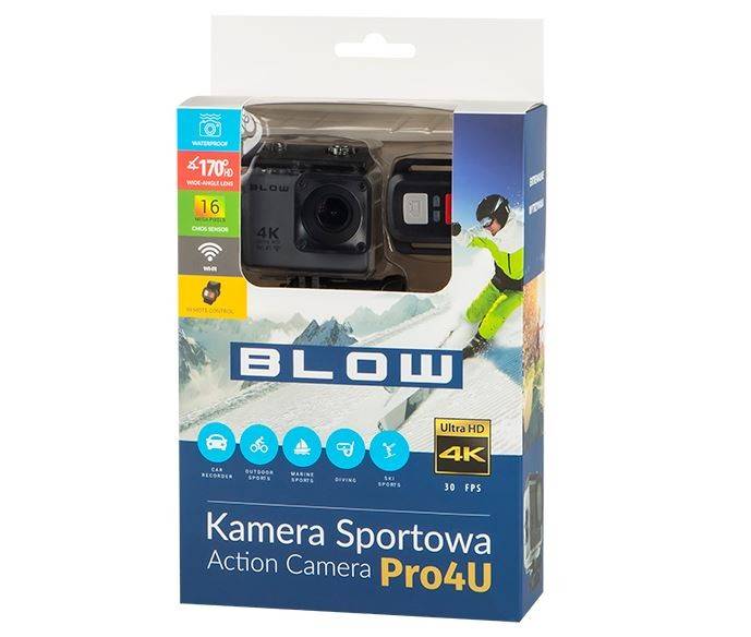 Kamera sportowa BLOW Action Pro4U 4K | 78-538