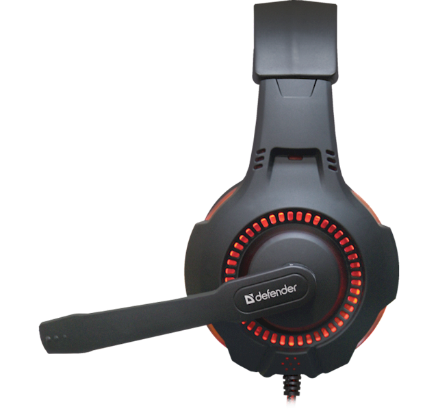 Słuchawki przewodowe Defender Warhead G-450 LED