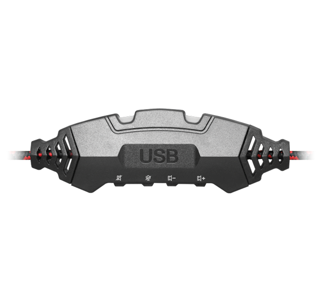 Słuchawki przewodowe Defender Warhead G-450 LED
