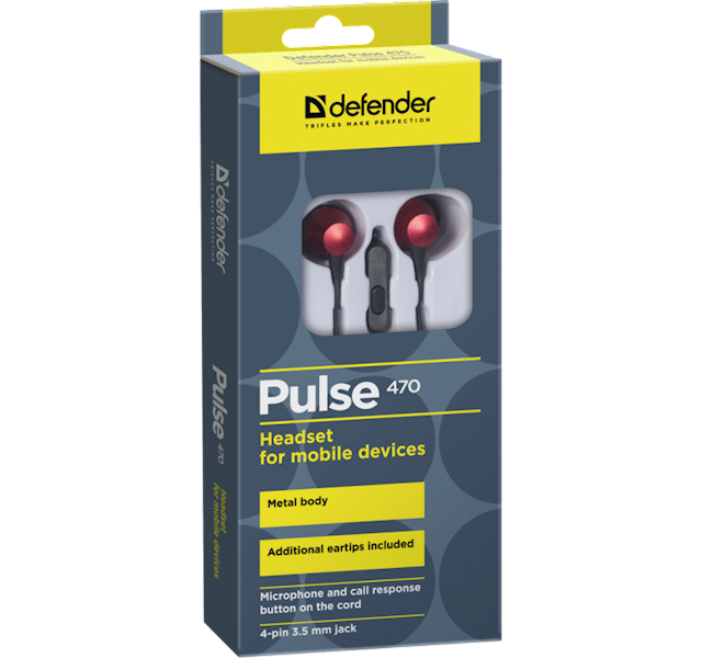 Słuchawki przewodowe Defender Pulse 470