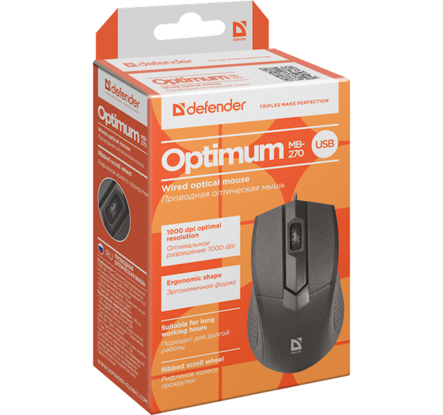 Mysz przewodowa Defender Optimum MB-270