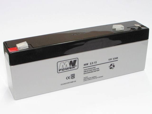 Akumulator 12V 2,2Ah żelowy