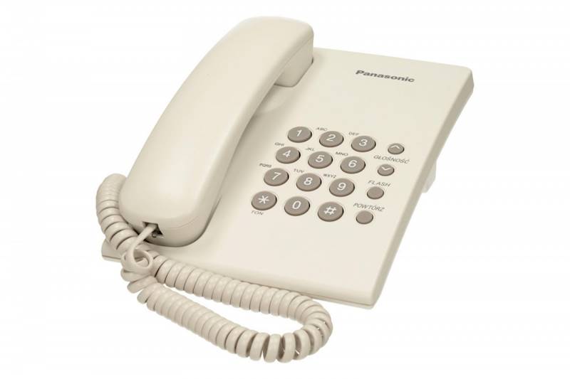 Aparat telefoniczny Panasonic KX-TS500PDW Biały