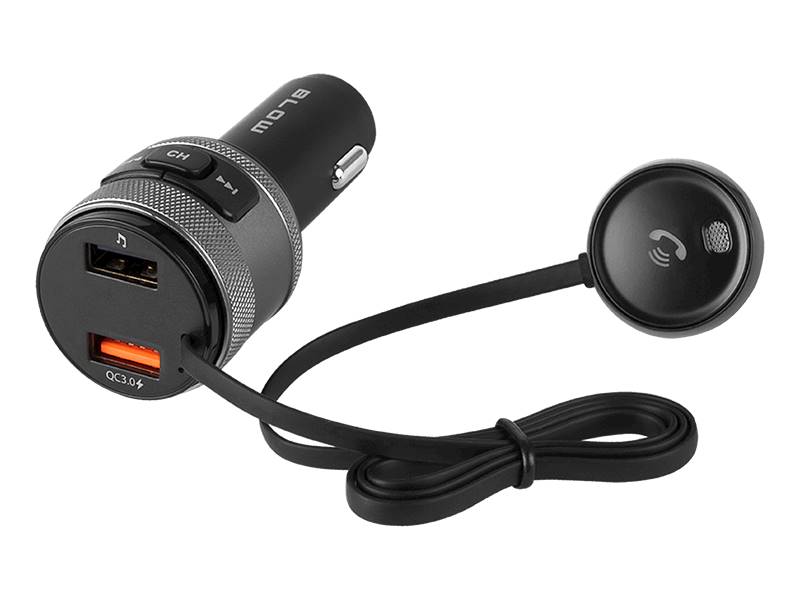 Samochodowy transmiter FM Blow QC | 74-152#