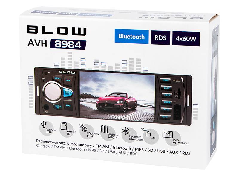 Radio samochodowe Blow AVH-8984