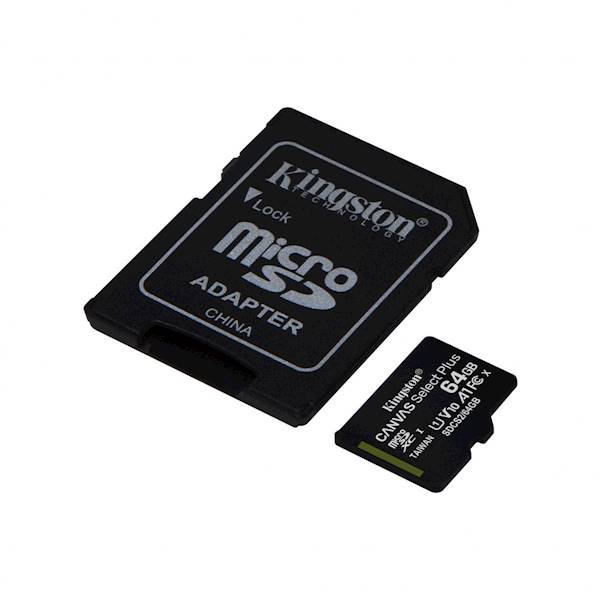Karta Pamięci Kingston Canvas Plus | 64GB microSD