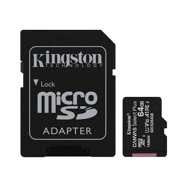 Karta Pamięci Kingston Canvas Plus | 64GB microSD