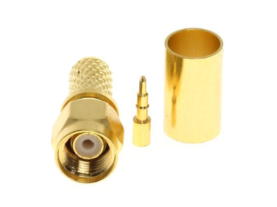Wtyk SMA zaciskany H155 / RG58