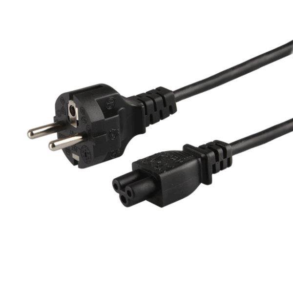 Kabel zasilający do notebooka koniczynka | 1.8m