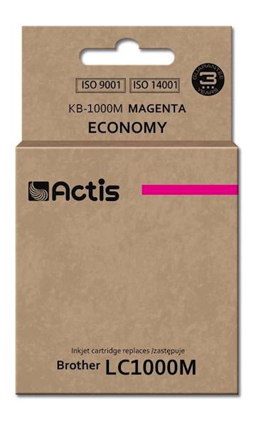 Tusz Actis do Brother | LC1000M | Magenta