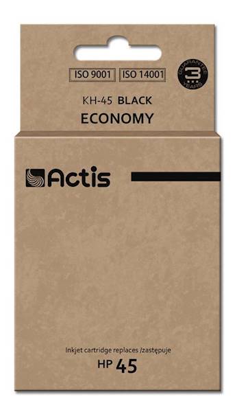 Tusz Actis do HP | KH-45 | Czarny 44ml