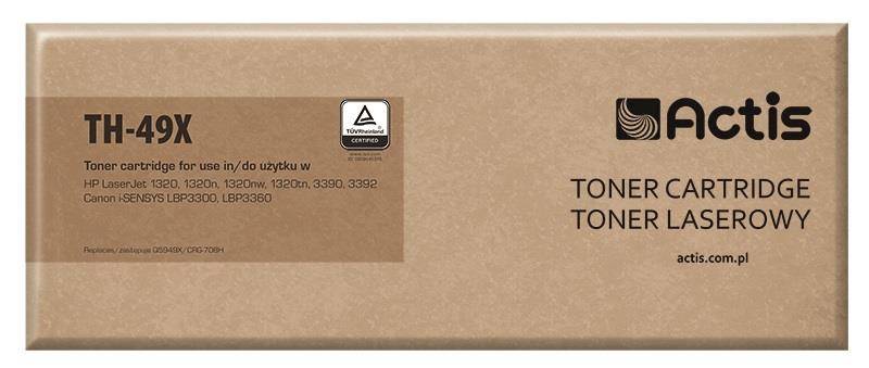 Toner Actis do HP | TH-49X | Czarny 6000 stron