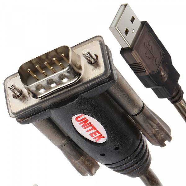 Kabel / Adapter USB -> RS-232 Serial Unitek Y-105