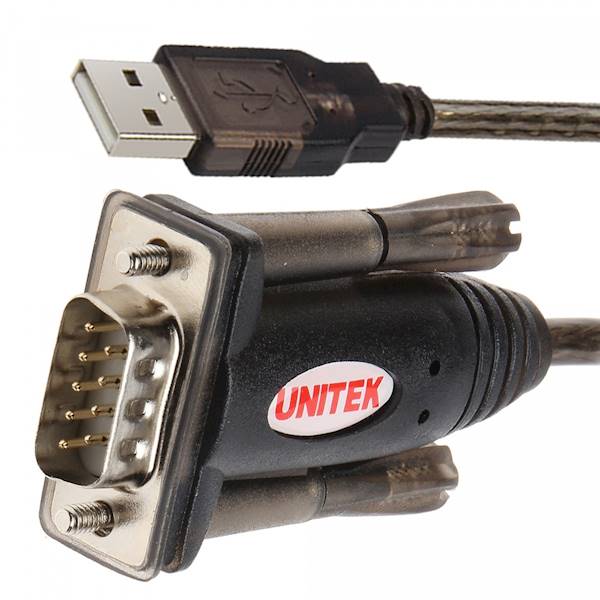 Kabel / Adapter USB -> RS-232 Serial Unitek Y-105