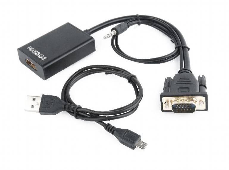 Konwerter, Adapter z VGA -> HDMI 