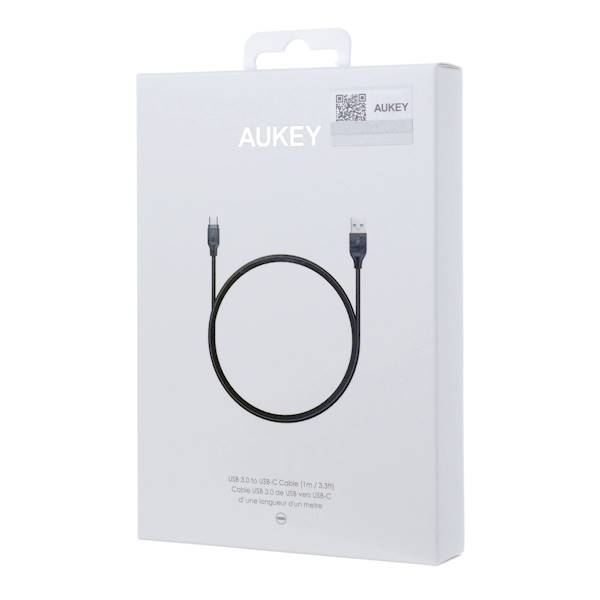 Kabel Aukey USB C - USB 3.0 | 1m | CB-CD4