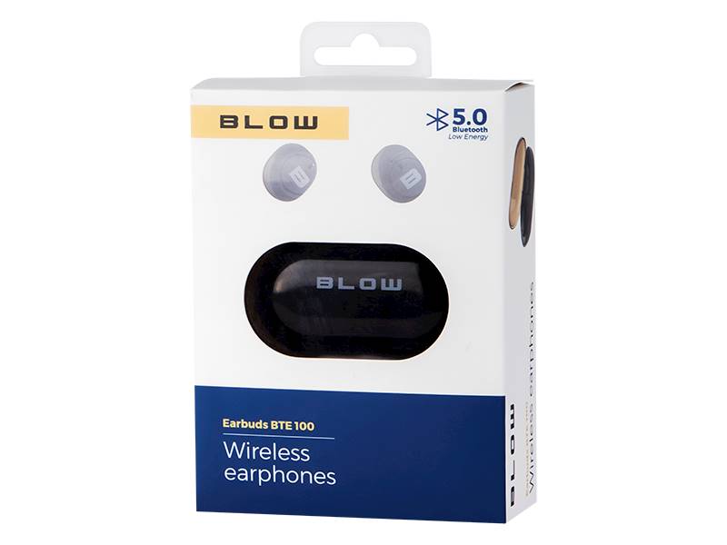 Słuchawki Earbuds Blow BTE100 Czarne | 32-814#