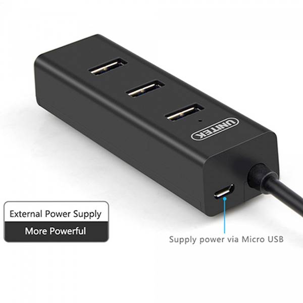 Hub USB Unitek | Y-3089 | 4x USB 3.0