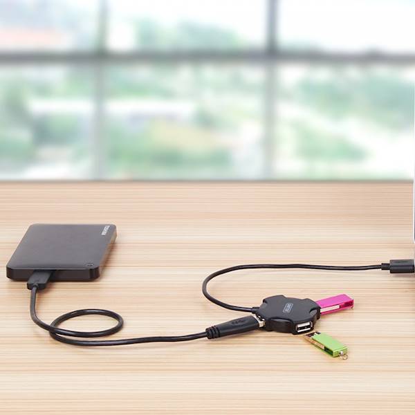 HUB USB Unitek 4x USB 2.0 Y-2178 