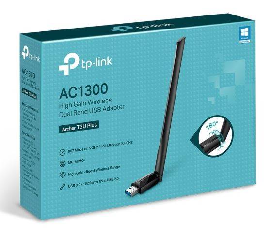 Karta sieciowa USB TP-LINK Archer T3U Plus AC1300