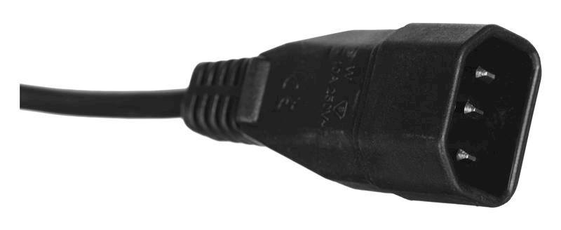 Listwa przepięciowa ActiveJet IEC C14 | 1.5m | 3gn