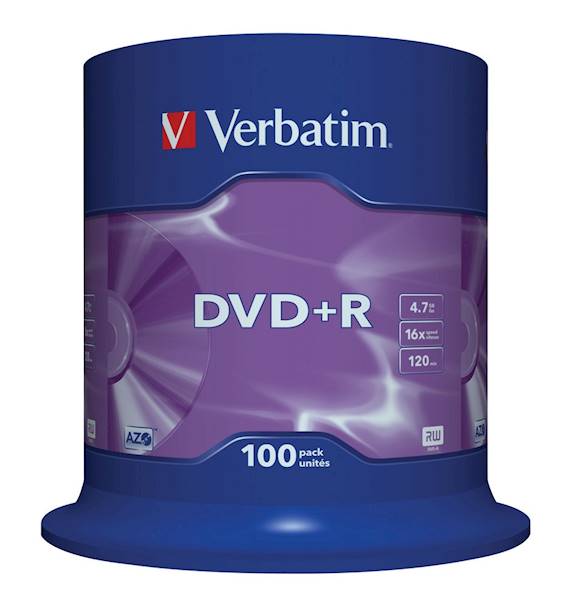 Płyta Verbatim DVD+R | 4.7 GB | x16 | 1szt.